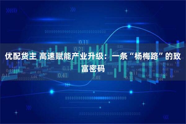 优配货主 高速赋能产业升级：一条“杨梅路”的致富密码